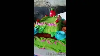 Amazing Butter scotch cake decorating