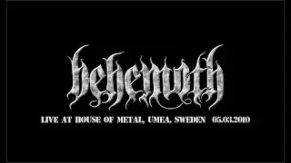 Behemoth - Live at House of Metal, Umea, Sweden - 05.03.2010