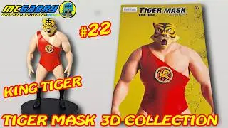 TIGER MASK 3D COLLECTION CENTAURIA N.22 KING TIGER RE DELLE TIGRI   ACTION - FIGURES COLLECTION