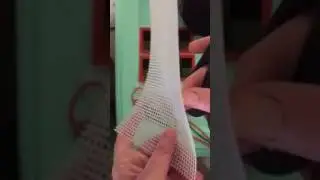 How To Measure And Cut Plastic Canvas