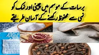 How to prevent salt, sugar from humidity and insects in monsoon|salt and sugar hack|My food facts