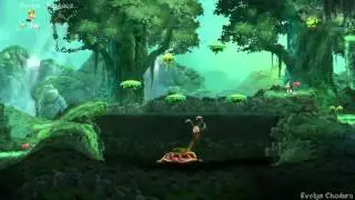 Rayman Legends - Terug naar Origins - Oerend oerwoud - Slingerende grotten  #064 (PC)