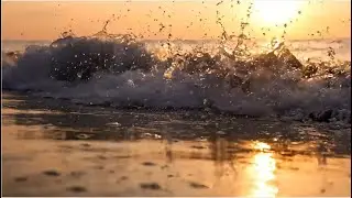 Relaxing Ocean Waves 10 Hours🌊 | AI-Generated Beach Ambience | Aura Ache