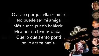 Mi ex - Mart&iacute;n El&iacute;as (Letra)