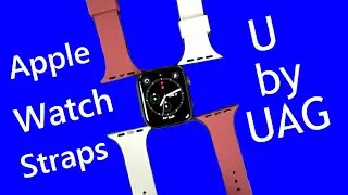 [U] by UAG Apple Watch Silicon Straps Unboxing