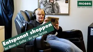 Shoppen und entspannen bei MOSES