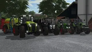 [LS17]  | Claas Xerion 5000+Kaweco Double Twin Shift | LU Gr&ouml;be | Full HD 60 FPS/ Teil1/2