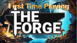 My First Time Playong Roblox The Forge!
