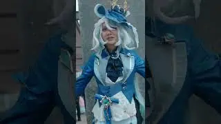 Furina from Genshin Impact at MCM London Autumn 2024 #shorts