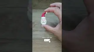 DIY: Como fazer Papai Noel de Biscuit! #PapaiNoel #Biscuit #DIYNatal #Artesanato