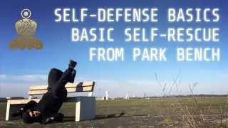 Self Defense - Basic Self Rescue from park bench (falling and rolling techniques)
