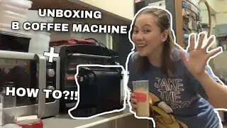 HOW TO USE B COFFEE MACHINE | Is it Worth It??! | UNBOXING & REVIEW #coffee #coffeemaker #bcoffee