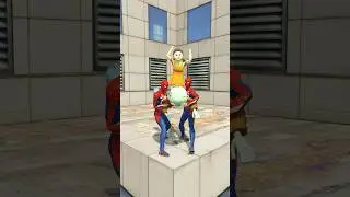 ZOMBIES SPIDER-MAN, BAT-MAN, SAVE ZOMBIES | MARVEL TOYS | #shorts