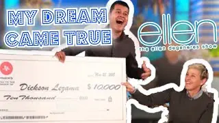 I WAS ON THE ELLEN SHOW