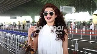Pranitha Subhash Spotted At Airport