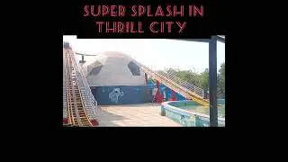 Splash coaster in thrill city Hyderabad || Bhavani Tejaswi