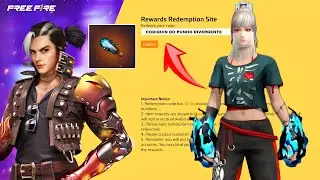 CORRE! 🚨 RESGATE CODIGUIN DO PUNHO DIVERGENTE GRÁTIS NO FREE FIRE! 😳🔥