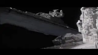 Rogue One hammerhead scene with Interstellar docking score