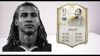 FIFA 21 - PRIME ICON MOMENTS 91 RATED HENRIK LARSSON PLAYER REVIEW