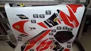 Decal lexi model ferrari