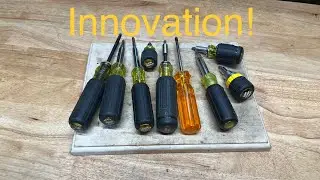 Screwdriver innovation! Nobody does it better than Klein!
