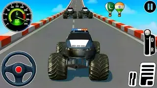 Monster Truck Mega Ramp Impossible Driver - Ultimate Car Stunts GT Racing - Android Gameplay #23