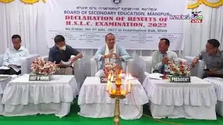 High School Leaving Certificate Class 10 Examination Results 2022 BoardofSecondary Education Manipur