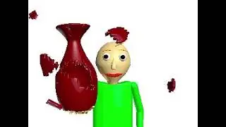 Baldi's New Vase but its a low quality meme
