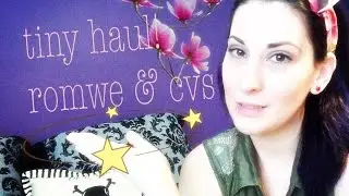 Tiny Goodies Haul | Romwe & CVS
