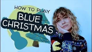 #40 Play Blue Christmas / Easy Ukulele Tutorial / Play Along