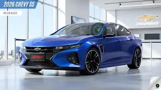 2026 Chevy SS Revealed - Aggressive Design, V8 Power, and Next-Gen Technology!