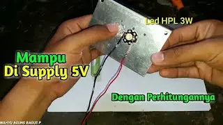 Светодиод HPL мощностью 3 Вт с питанием от 5 В и расчетами | Светодиод HPL мощностью 3 Вт