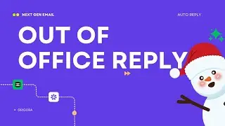How to Set an Out of Office Reply(OOO - Auto Response)