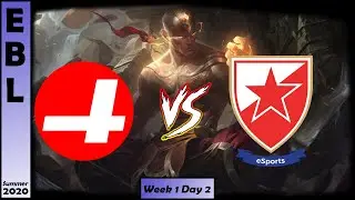 CR4ZY vs Crvena zvezda Highlights | EBL 2020 Summer Week 1 Day 2