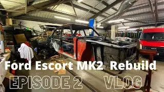 Ford Escort MK2 rebuild vlog episode 2