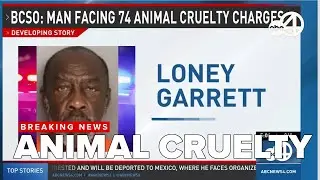 South Carolina man faces 74 animal cruelty charges after 35 dogs seized