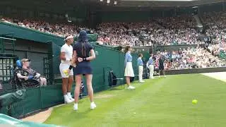 Wimbledon's Centre Court (2018) and Nadal as seen through the eyes of a spectator