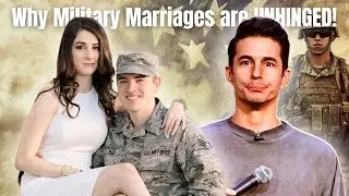 Why Military Marriages are UNHINGED!  | Crowdwork (18 minutes) | Michael Blaustein