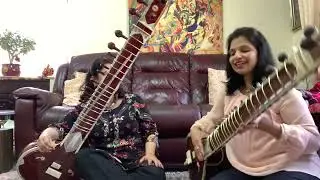 Sitar tutorial of Mera dil ye pukare aaja with sargam notes. Dr. Shantanu Sharma/ Sitar