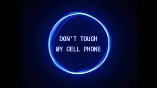 Blue font technology light sense
