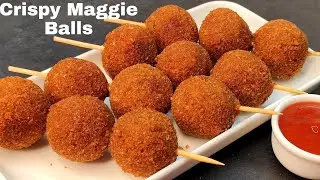 Crispy Chatpata Maggie Balls|Easy & Tasty Starter Recipeमैगी से बनाए इतना टेस्टी नाश्ता खाते रहे जाए