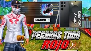 🔥Sensibilidad Free Fire Samsung S25 Ultra y Plus 2026 | TODO ROJO + DPI PERFECTO