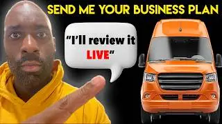 Start Your Cargo Van Business from ZERO (Live Business Plan Review Promo)