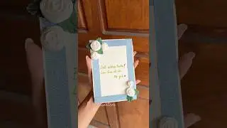 DIY Best wishes Card for friend! ✨&hearts;️ #diy #creative# art #artandcraft #craft #crafts #cards #cute