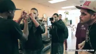 Bend a Solid Metal Bolt with Magic -Strong  Man Trick
