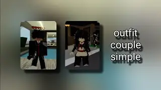 ✨outfit couple brookhaven🏡 cowo dan cewe simple💫