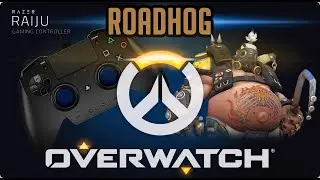 Razer-Raiju Controller/ Play Station 4 / Gameplay Roadhog - Overwatch