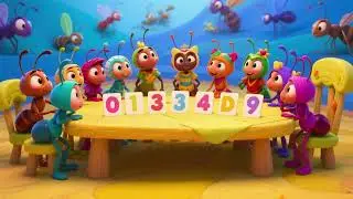 Ant&rsquo;s Animal Counting Day 🐜🔢 | Counting Animals Song for Kids | Nursery Rhymes