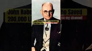 #JohnRabe #NanjingMassacre #WWII #UnsungHeroes #TrueHistory #ChinaWWII #humanrights