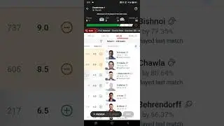LKN vs MI Dream11 Team #trending #shorts #dream #fantasy #dream11team